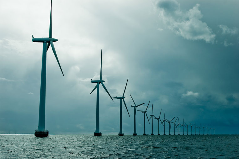 Offshore wind power, wonderful when the wind blows
