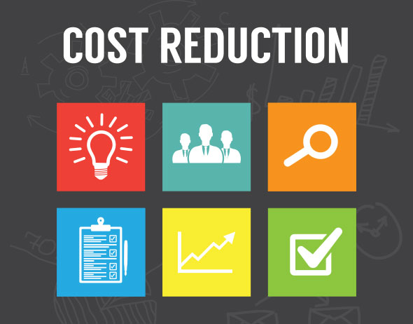 Benefits come in the form of cost reductions